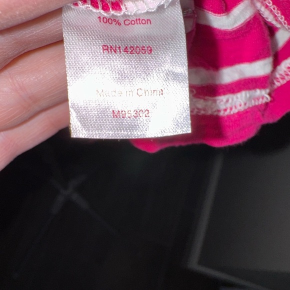 Macbeth Collection by Margaret Josephs Pink and White Striped Blouse - Picture 5 of 10